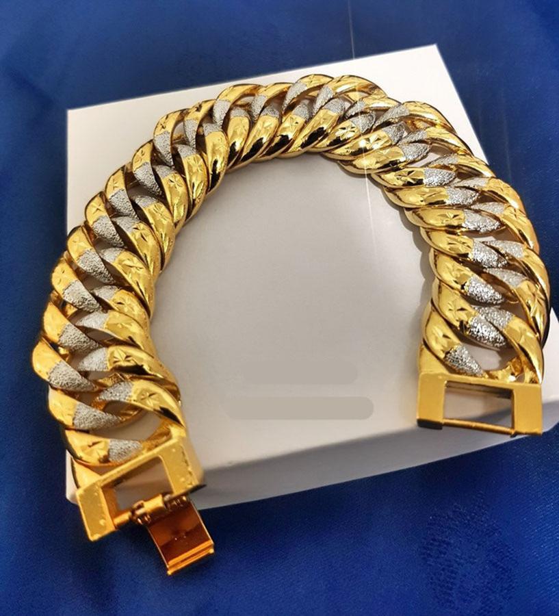 Lắc Tay Nam Tính Mạ Vàng 24k LT17