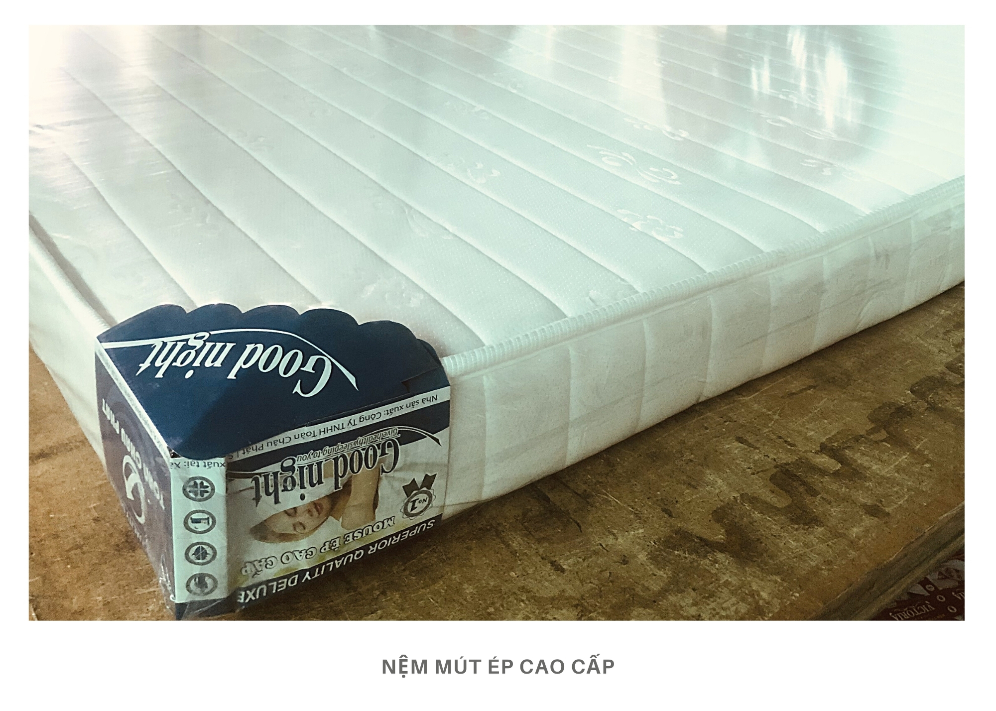 NỆM MOUSSE CAO CẤP (1m6 x 2m x 11cm)