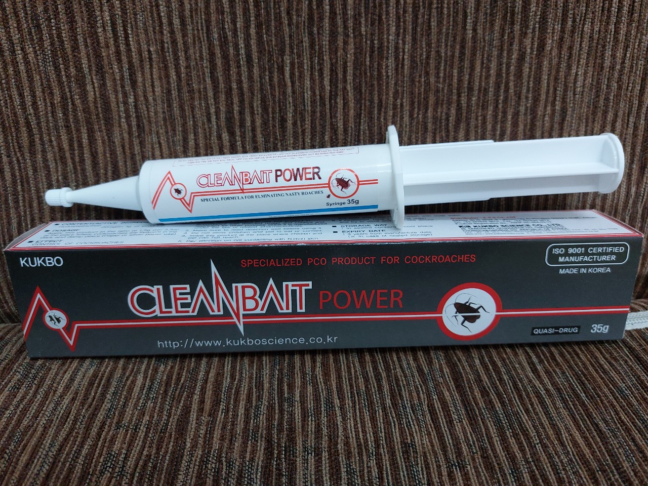 Gel diệt gián sinh học CLEANBAIT- ống xilanh 35gr