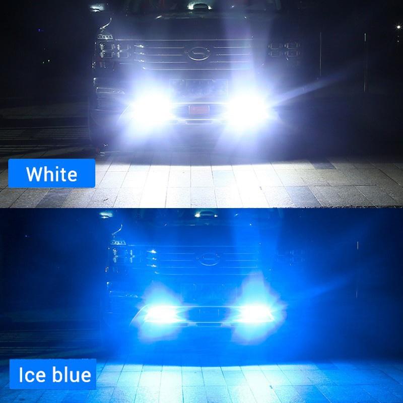 2 cái Đèn LED ô tô Đèn chạy ban ngày Chống thấm nước Phổ biến Thân thiện với môi trường Ô tô tản nhiệt nhanh DRL Đèn màu trắng băng xanh 12V Phụ kiện điều khiển từ xa