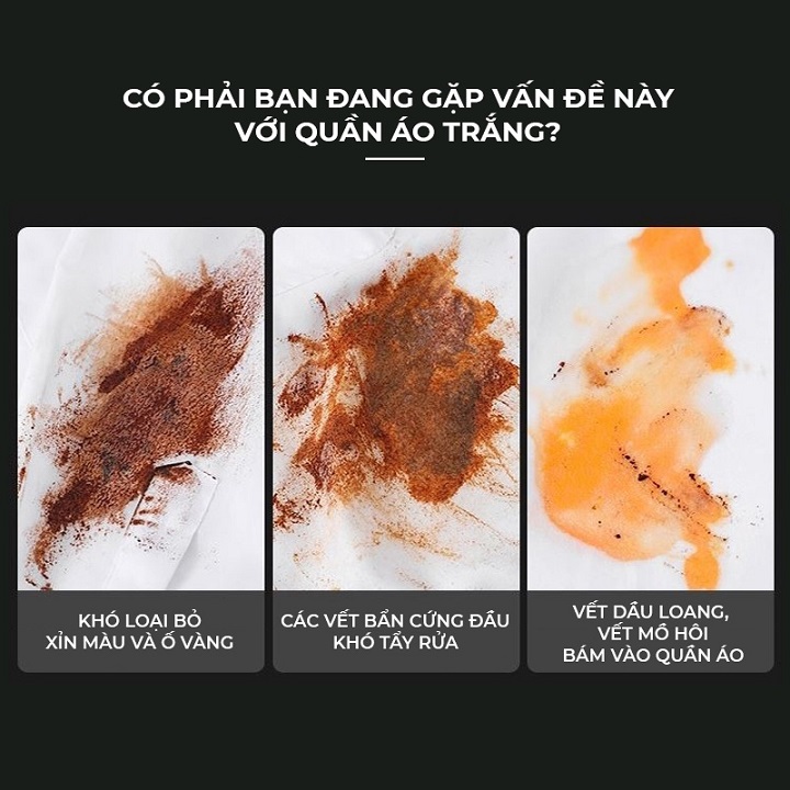 Hộp 10 Viên Giặt Tẩy Trắng Quần Áo Nhật Bản KINBATA Giúp Giặt Sạch Quần Áo, làm sáng quần áo bị ố vàng, vết bẩn khó giặt Hàng chính hãng