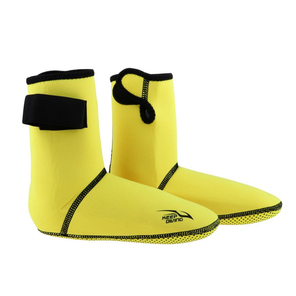3mm Neoprene Water Shoes Beach Diving Snorkeling Swimming Socks Booties Boots Both for Women & Men