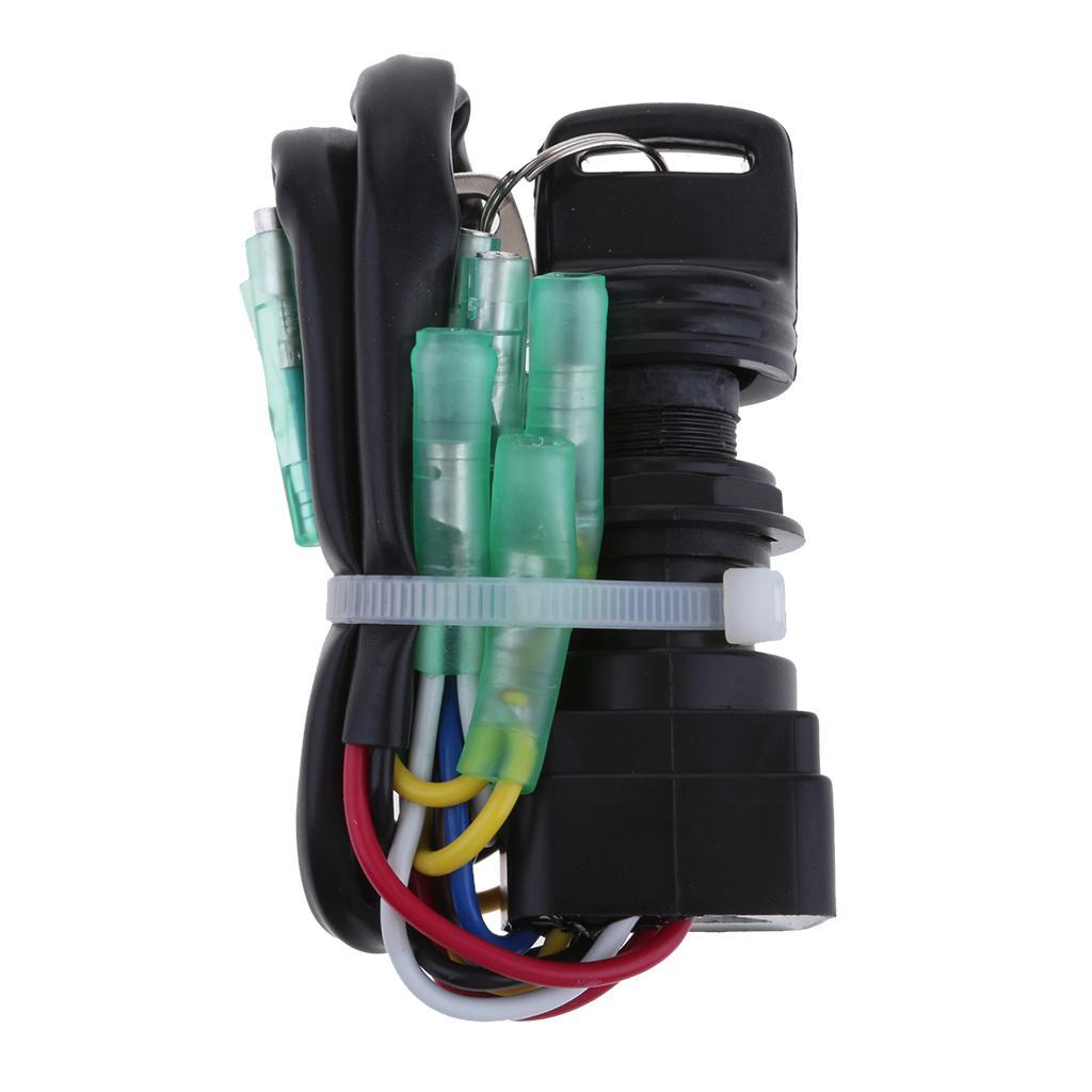 Boat Ignition Key Switch for  40HP 60HP Outboard Motor
