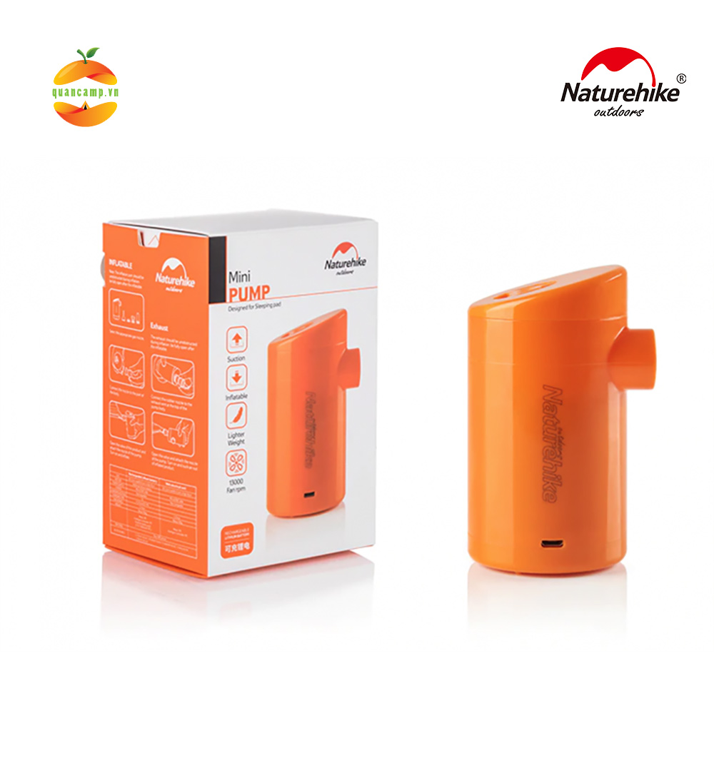 Bơm hơi sạc điện Naturehike NH17C100-B