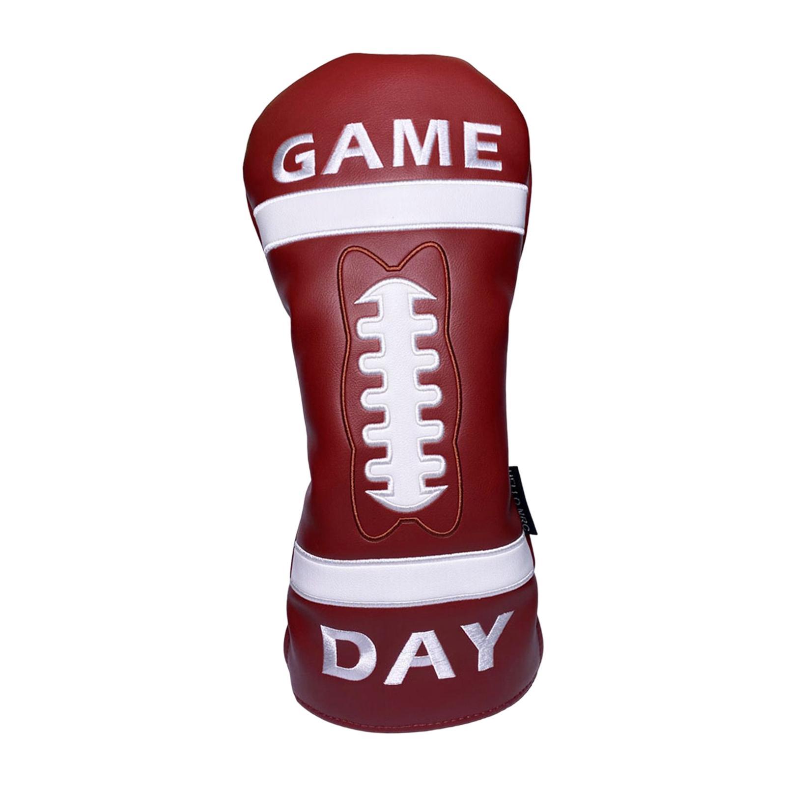 Golf Club Head Covers PU Long Neck Waterproof Protector Guard Wood Headcover