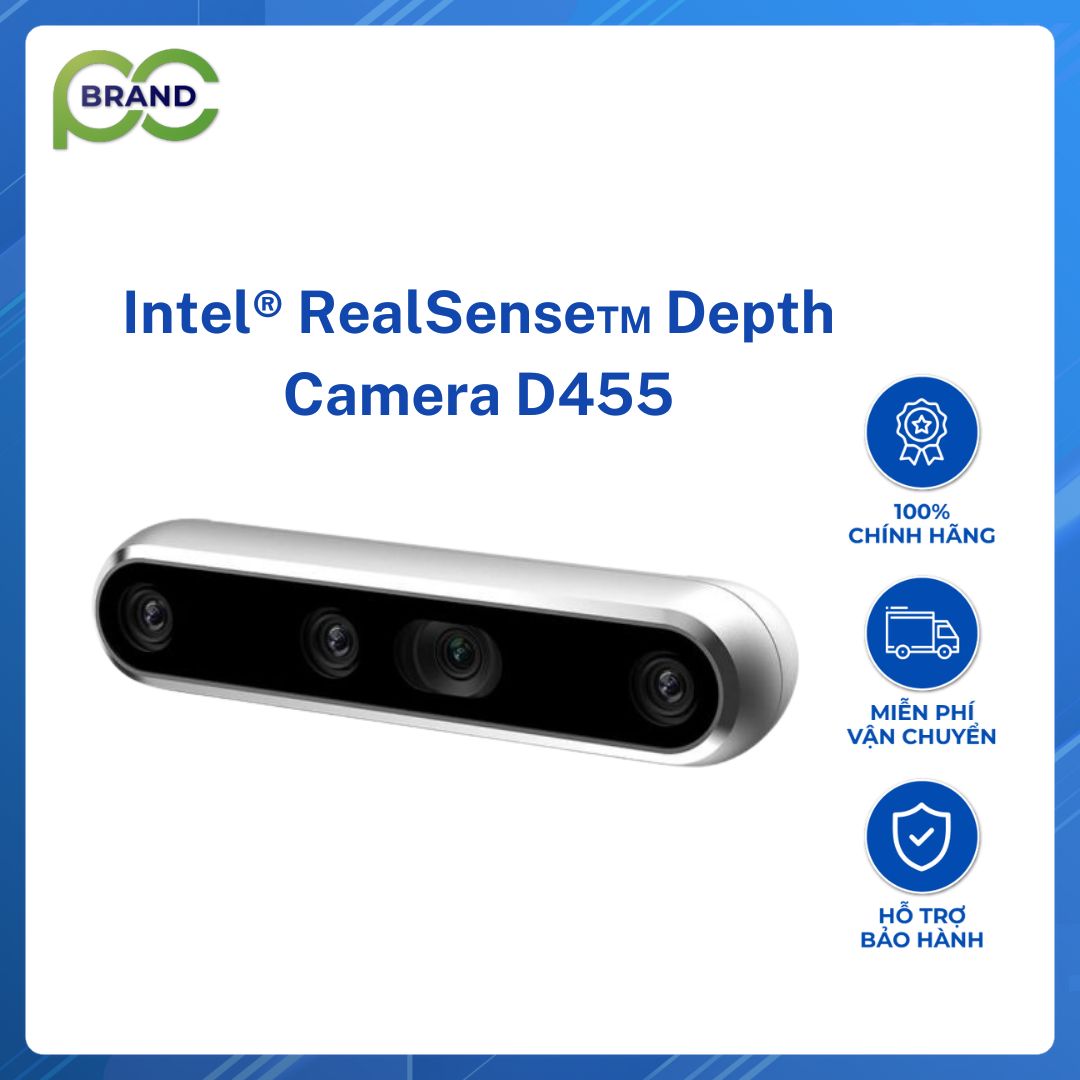 Intel RealSense Depth Camera D455 - Hàng Chính Hãng