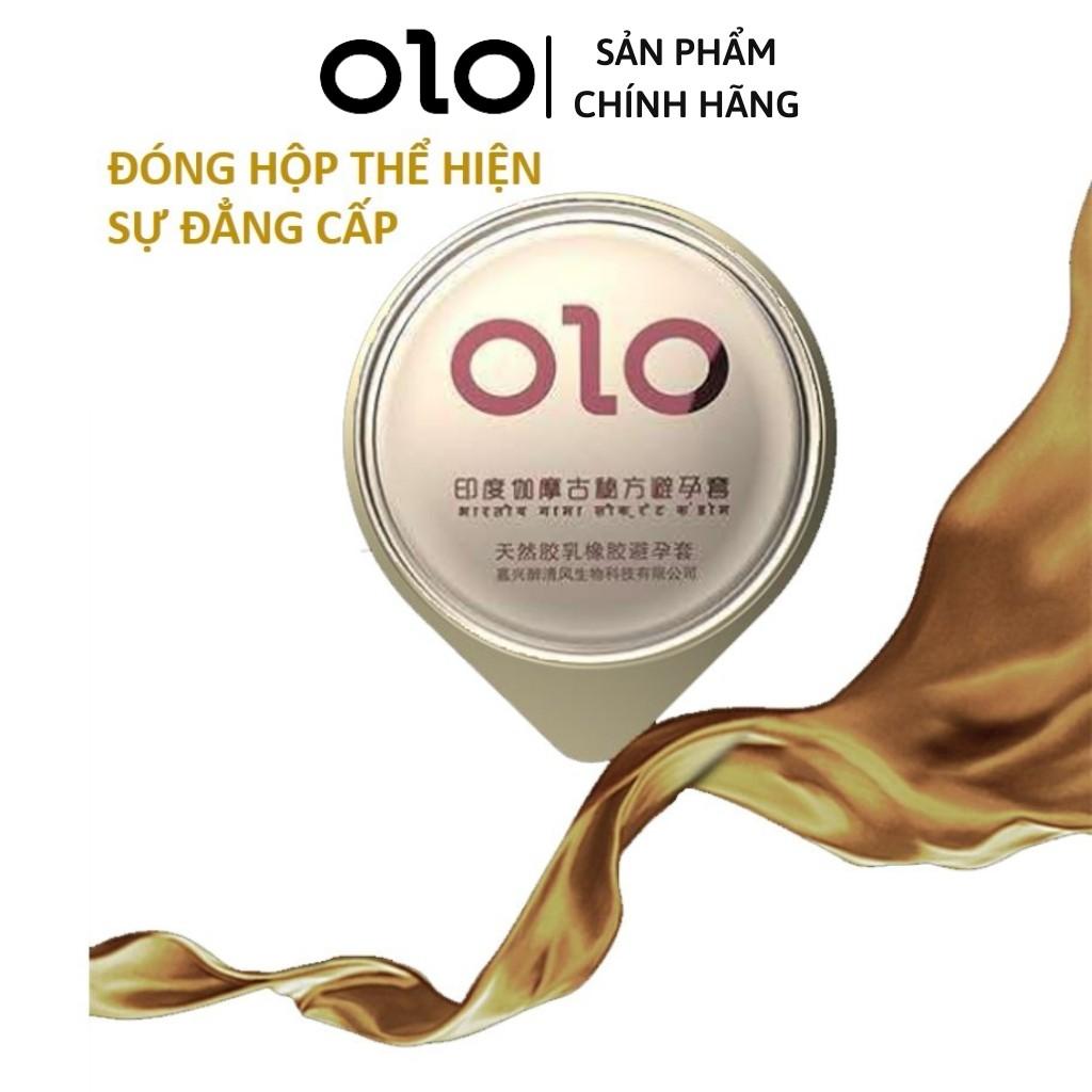 Bao cao su 0.01 OLO xanh, siêu mỏng, mát lạnh, kéo dài thời gian quan hệ - Hộp 10 bcs