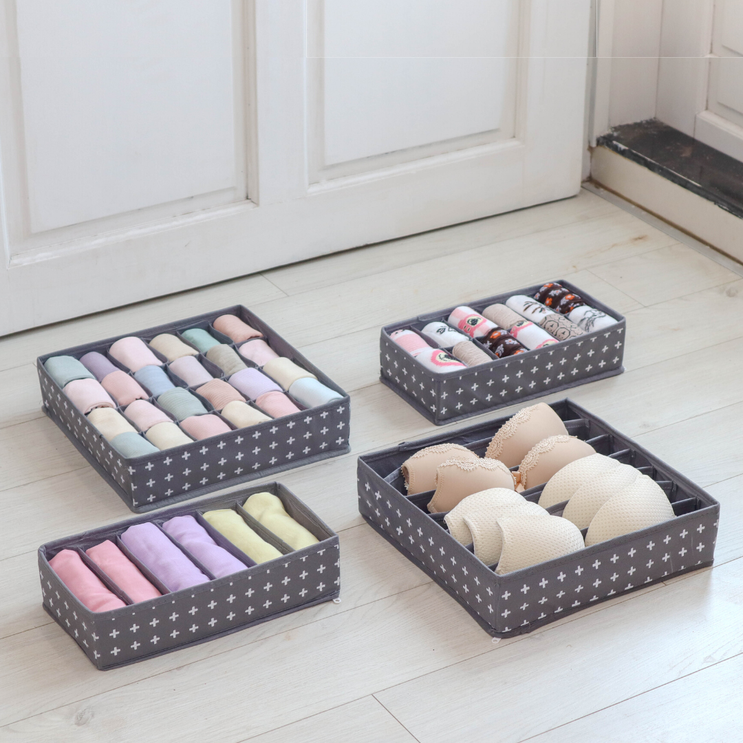 COMBO HỘP ĐỰNG ĐỒ LÓT 6+7+12+24 NGĂN