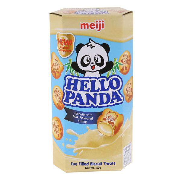 Bánh Hello panda Meiji nhân kem sữa 50g