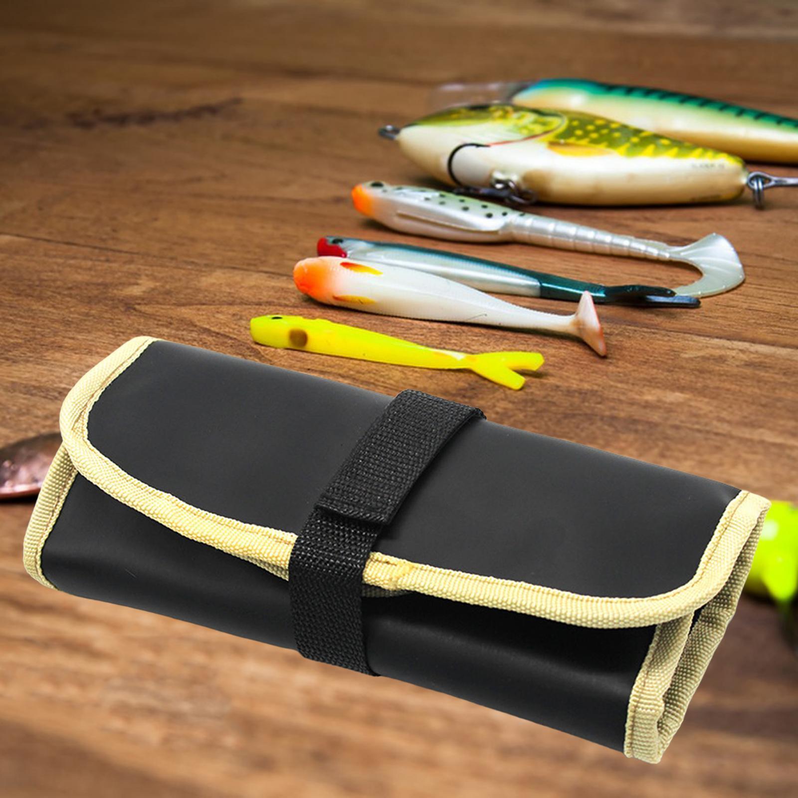 Fishing Jig Organizer Bag Durable Foldable for Hiking Camping Outdoor Sports