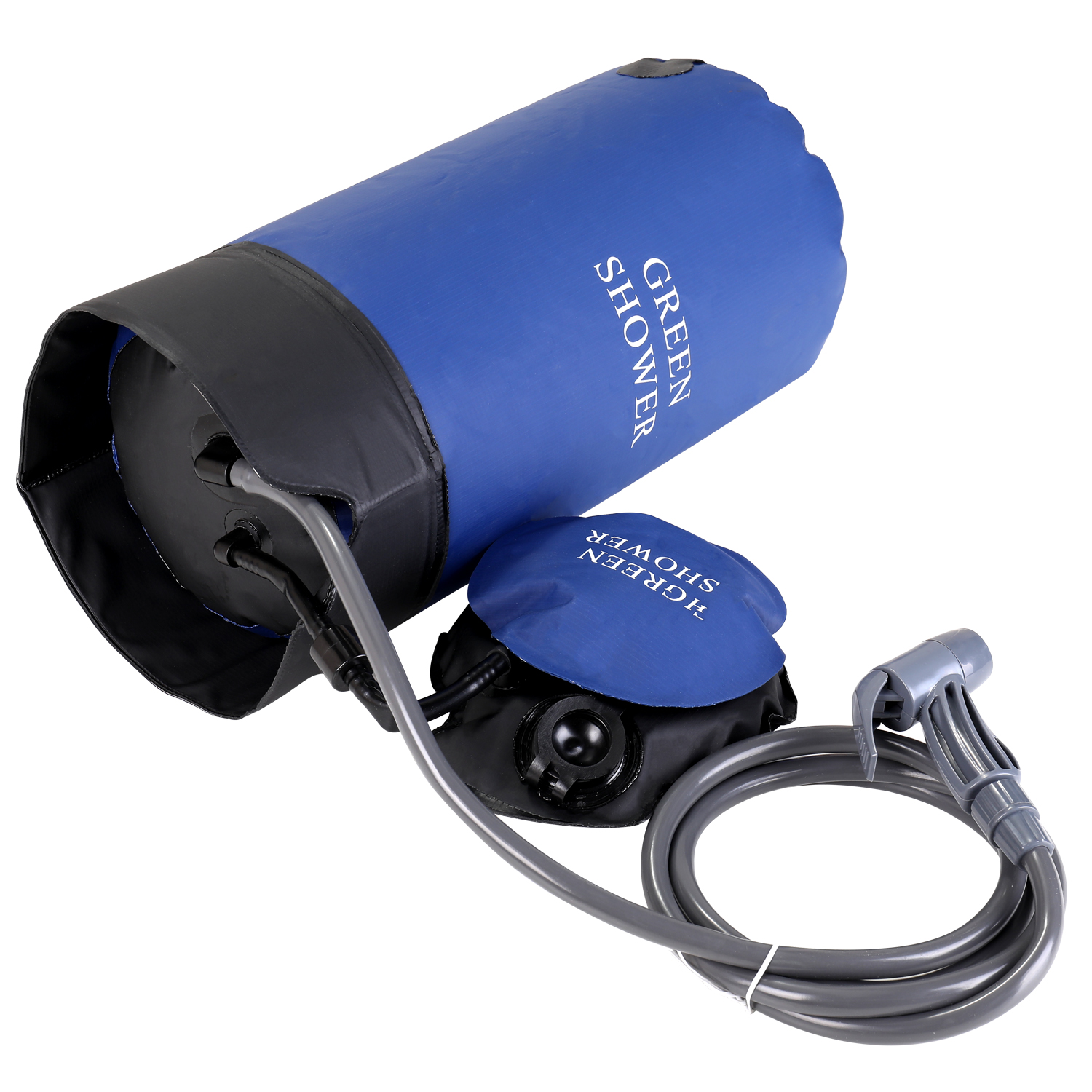 Vòi hoa sen áp suất PVC với bơm bằng chân, túi nước tắm và vòi sen áp lực