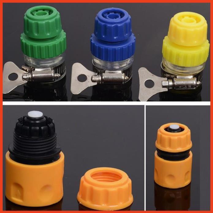 Bộ dây vòi xịt nước rửa xe,tưới cây .tăng áp 3 lần, loại 3m,5m 206622-5 cút sập,nối nhựa vàng+ tặng mở chai