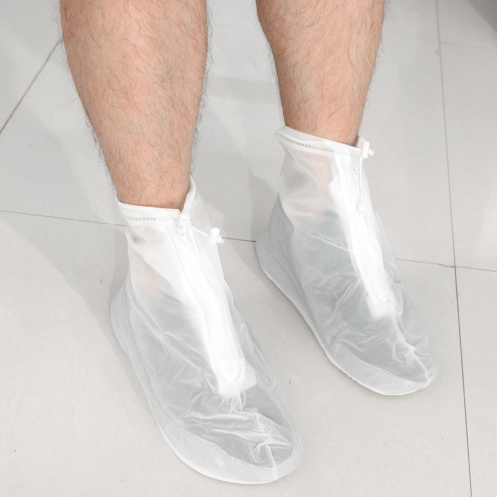 Rain Shoe Covers Foldable Waterproof Shoe Covers for Camping Outside