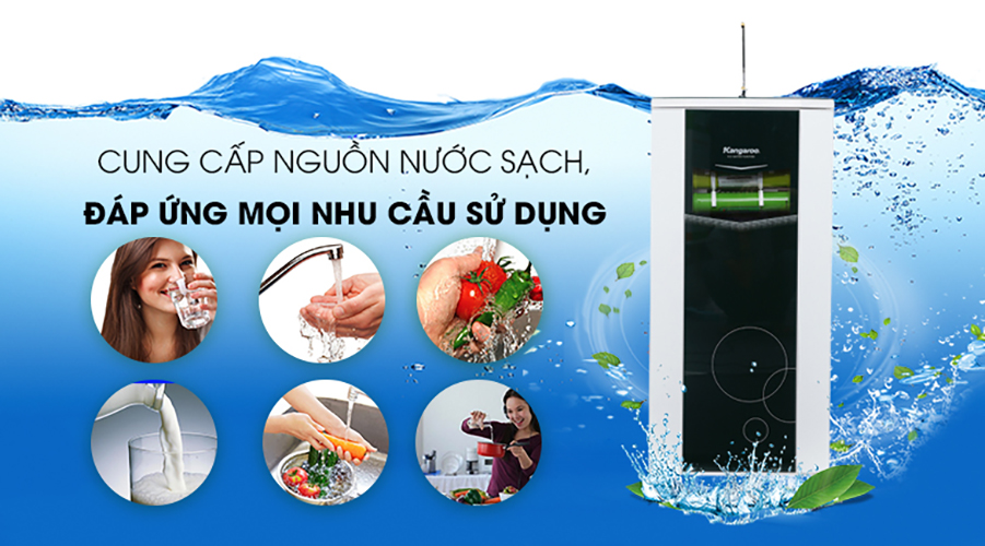 Máy Lọc Nước RO Kangaroo VTU KG108A 8 Lõi - Hàng Chính Hãng