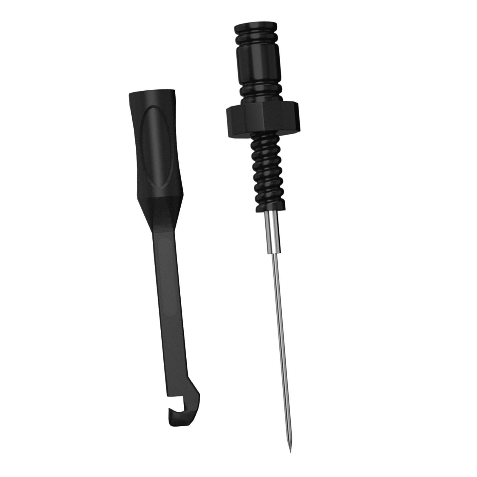 Multimeter Leads Test Hooks Clip Repair Tool Wire Piercing Durable Test Probe Electrical Test Probes Set for Device