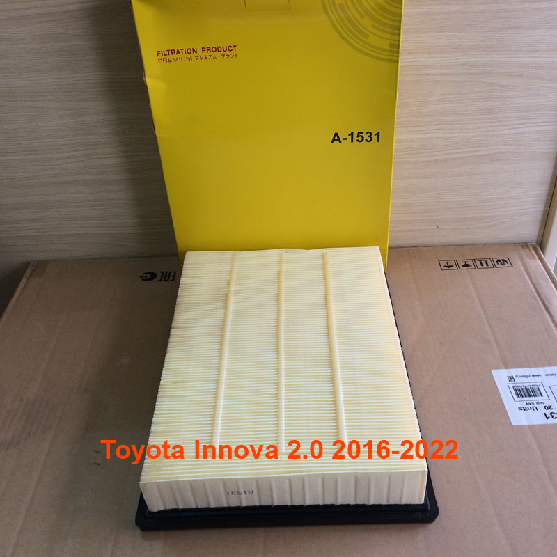 Lọc gió động cơ cho xe Toyota Innova 2016, 2017, 2018, 2019, 2020, 2021, 2022 mã A1531