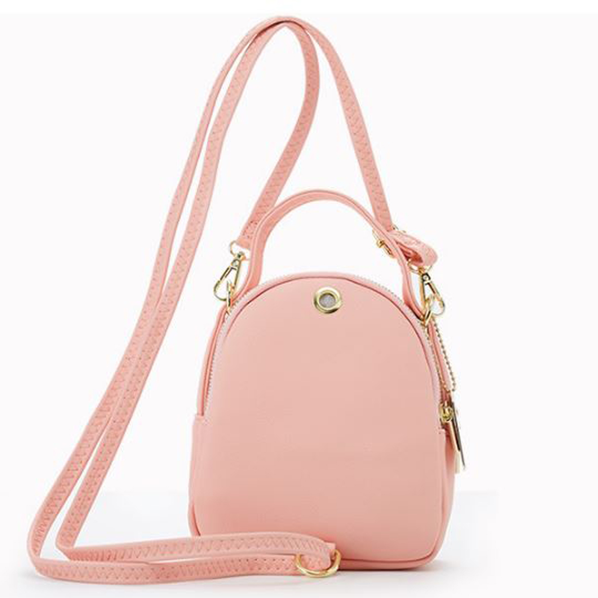 Balo Nữ Mini Thời Trang FORVER YOUNG Da Mềm Nhiều Ngăn, Siêu Tiện Dụng. Balo Mini Phong Cách Thời Trang Hàn Quốc, Trẻ Trung, Cá Tính