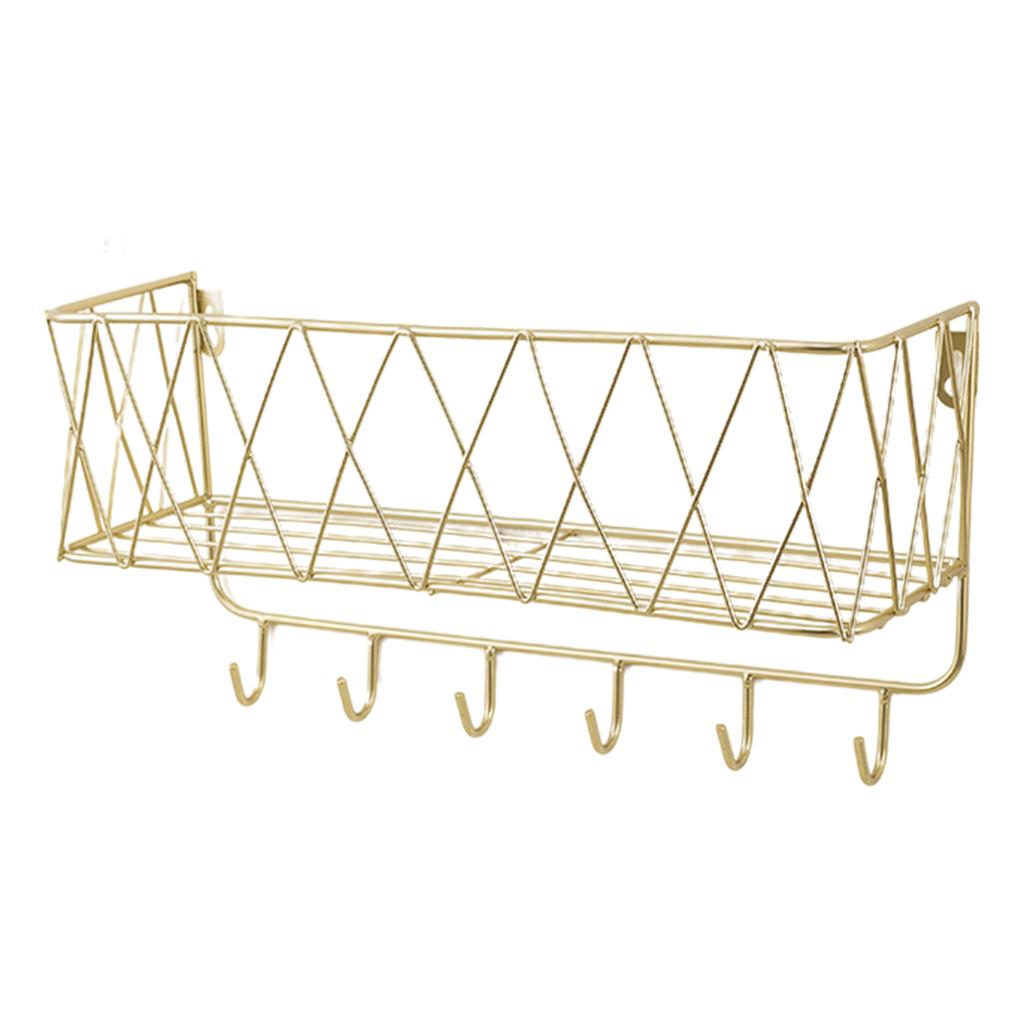 Key Rack Mail Holder Metal Kitchen Office Organizer Wall Mount Hook