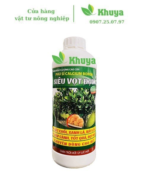 Phân bón vi lượng Fuji Siêu vọt đọt mít 1 lít Bật chồi - Tốt quả - Đẹp màu