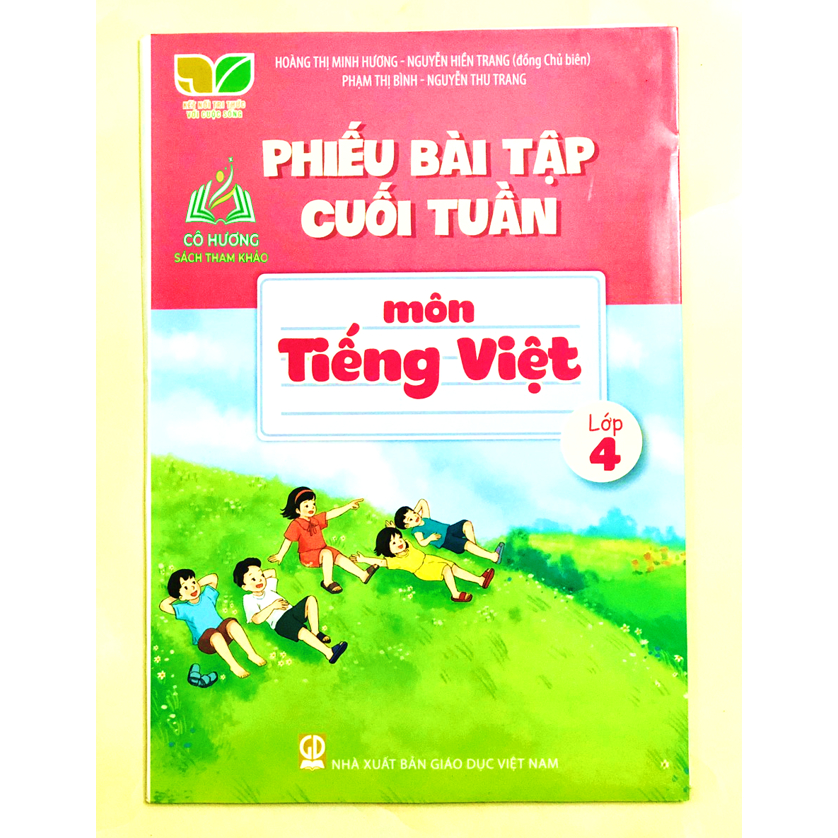 Sách - Combo Phiếu Bài Tập Cuối Tuần Toán - Tiếng Việt - Tiếng Anh Lớp 4 (3 Quyển)