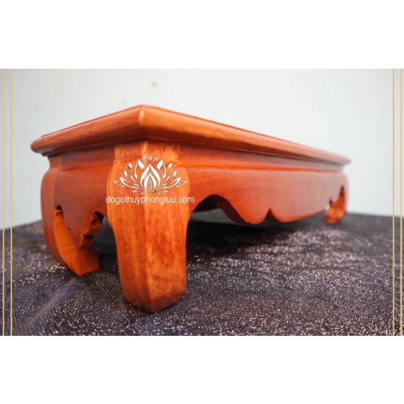 Đế kê khung ảnh thờ - Kỷ chữ nhật gỗ hương