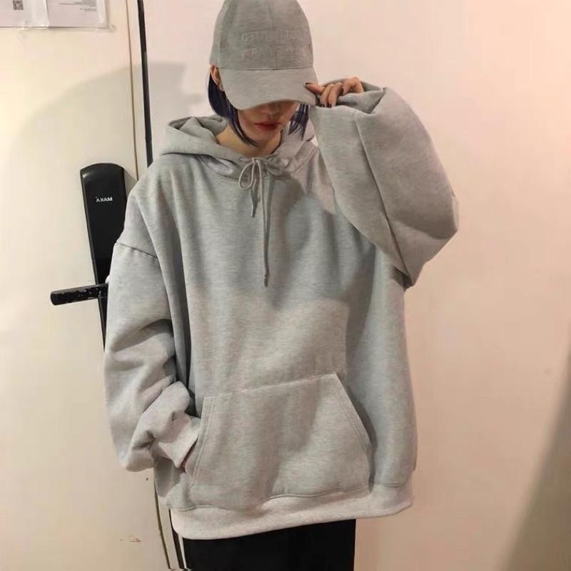 Áo Hoodie Basic Chất Nỉ Bông Dày Dặn Unisex Thích Hợp Cho Cả Nam Và Nữ