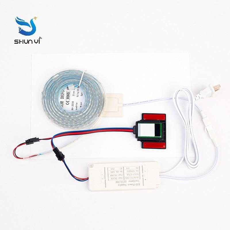 Công tắc cảm ứng gương đèn led dùng cảm ứng và quét tay