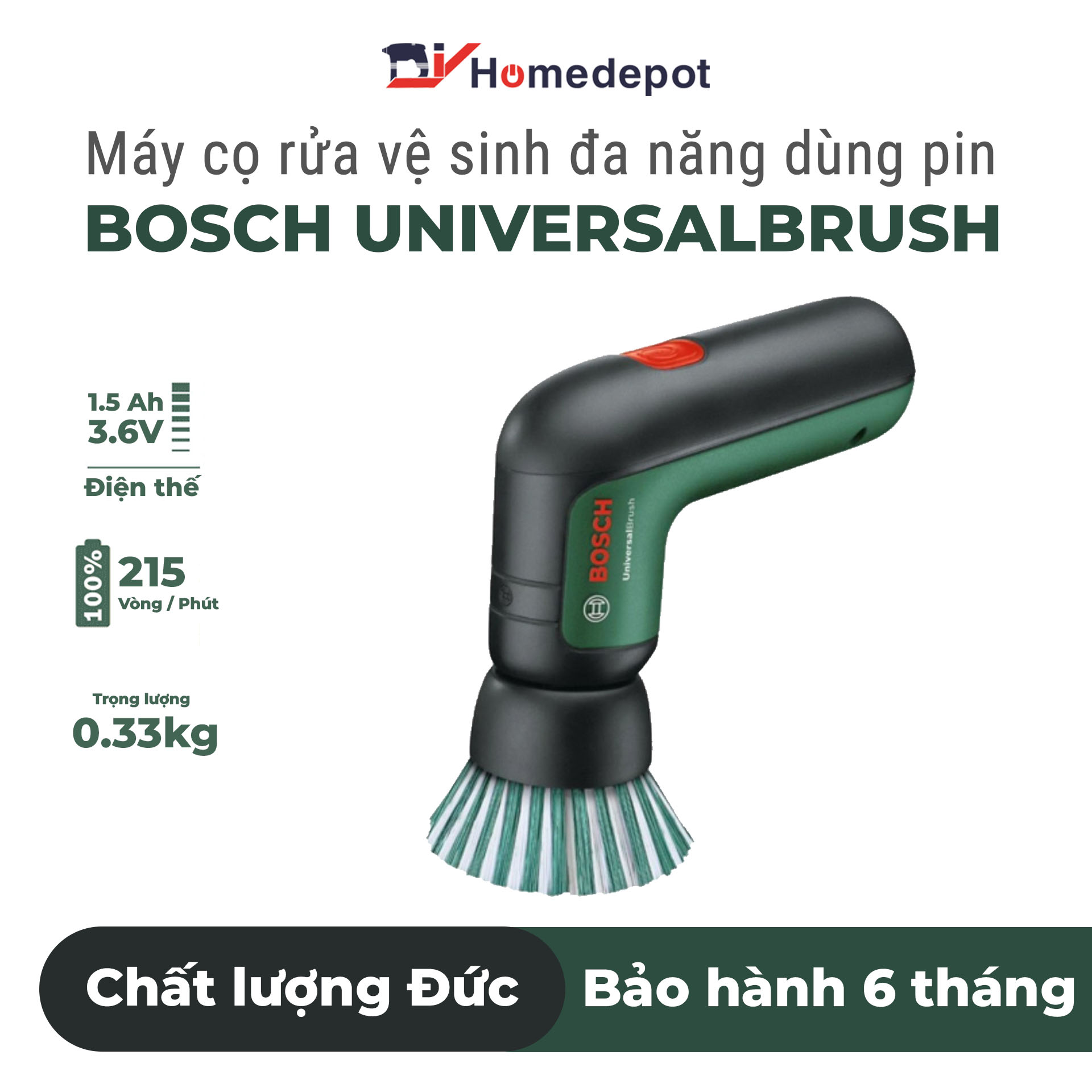 Máy cọ rửa vệ sinh đa năng Bosch 06033E0050