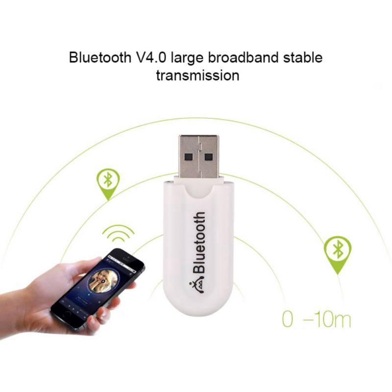 Đầu chuyển đổi tín hiệu âm thanh Bluetooth không dây kèm dây cáp âm thanh 3.5mm