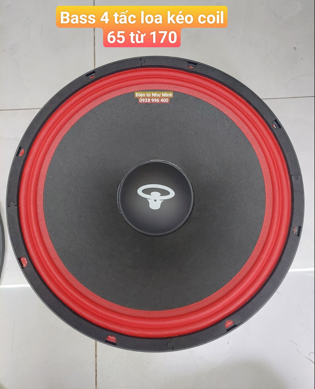 Bass 40 chuyên Loa Kéo Coil 65 từ 170 -  8 Omh ( giá bán 1 cái )