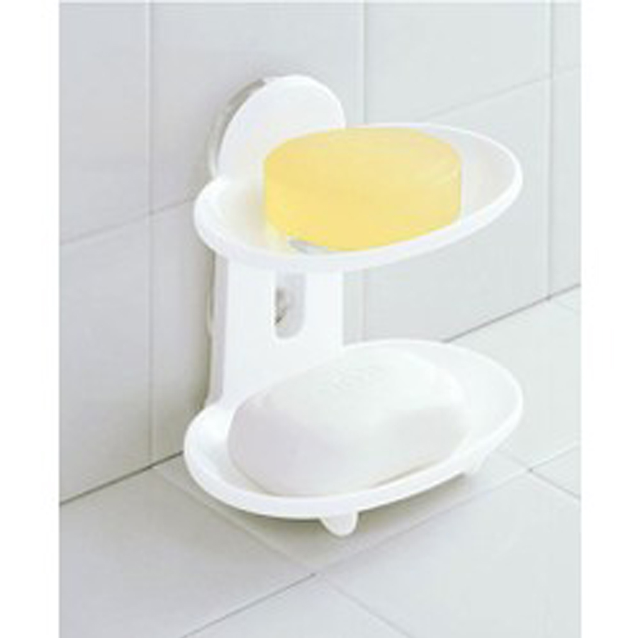 Giá đựng xà bông tiện lợi màu trắng - Hàng Nội Địa Nhật