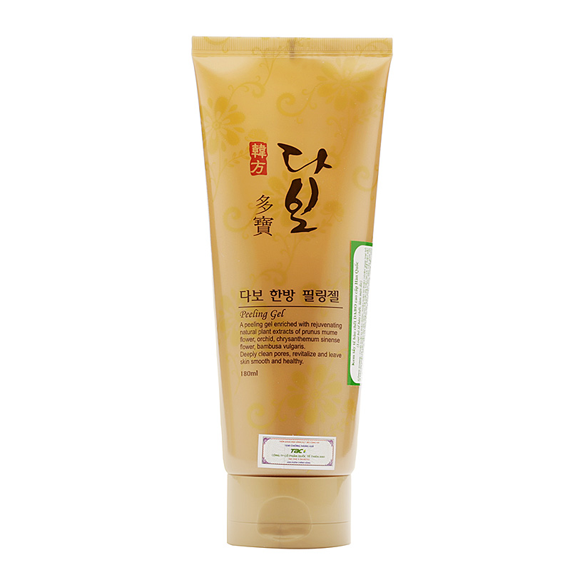 Tẩy tế bào chết cao cấp cho mọi loại da Dabo Hàn Quốc Peeling Gel tinh chất thảo dược (180ml) – Hàng chính hãng.