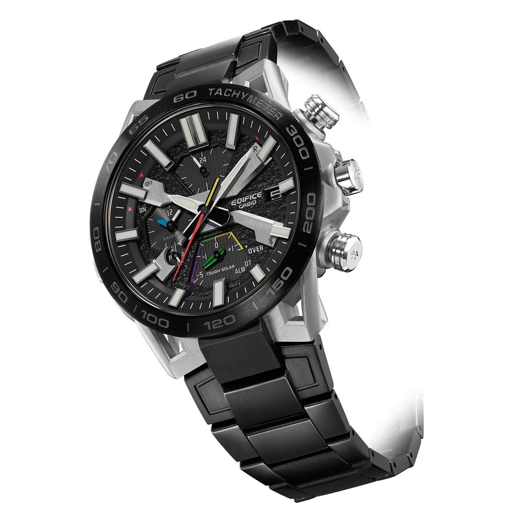 Đồng Hồ Nam Dây Thép Casio Edifice EQB-2000DC-1A Chính Hãng | Kính Sapphire - Bluetooth - Pin Năng Lượng Mặt Trời | EQB-2000DC-1ADR