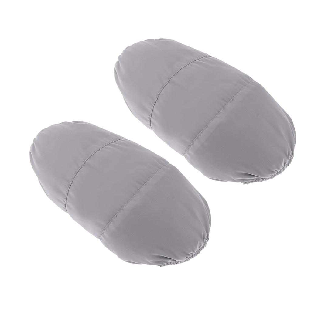 Adjustable Down Knee Pads Windproof Warm Cycling Knee Support Sleeve Silver