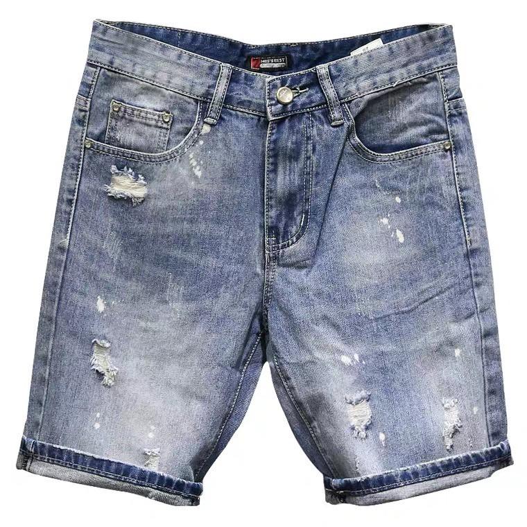 Quần Short Nam Chất Jean Co Giãn, Quần Đùi Nam thời trang cao cấp MuradFashion NT35