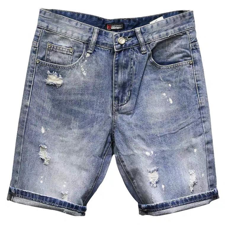 Quần Short Nam Chất Jean Co Giãn, Quần Đùi Nam thời trang cao cấp MuradFashion NT35