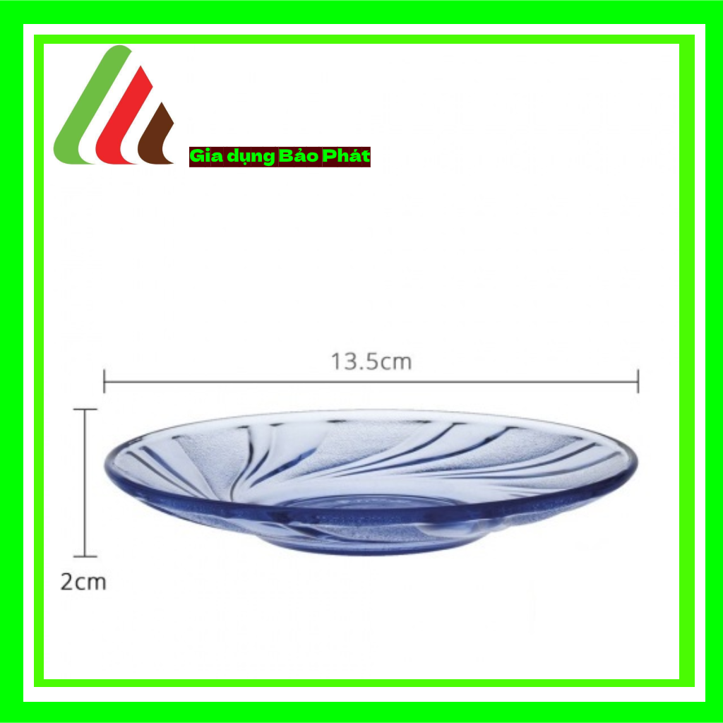 Bộ 6 ly tách Thủy tinh cường lực cao cấp Pháp Duralex Beau Rigave màu 180ml