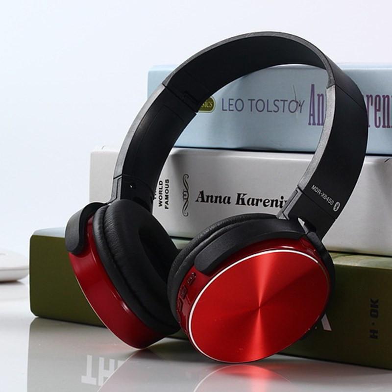 Tai Nghe Bluetooth Không Dây Màn Hình Tai Nghe Jack Cắm 3.5Mm Tai Nghe Có Dây Dành Cho Sony IPhone Samsung iPhone Máy Tính Mũ Bảo Hiểm 450BT