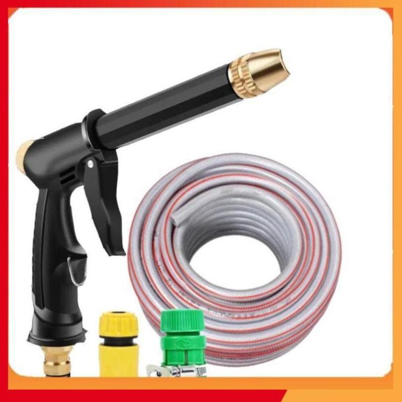 Bộ dây và vòi xịt rửa xe tưới cây tăng áp,vòi xịt rửa,vòi tưới cây 810-2498