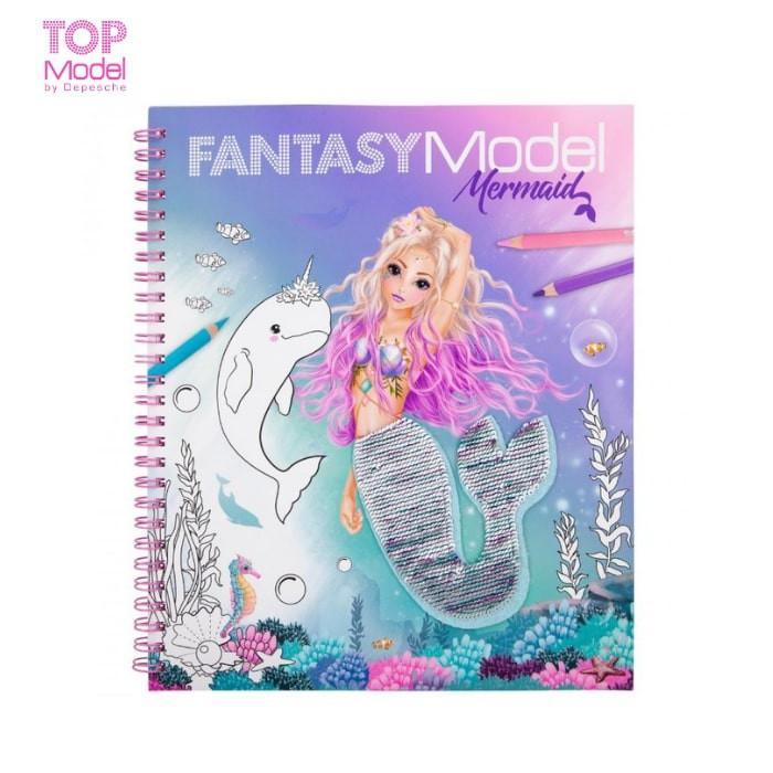 BST thiết kế thời trang Topmodel Fantasy Colouring Book 0411153