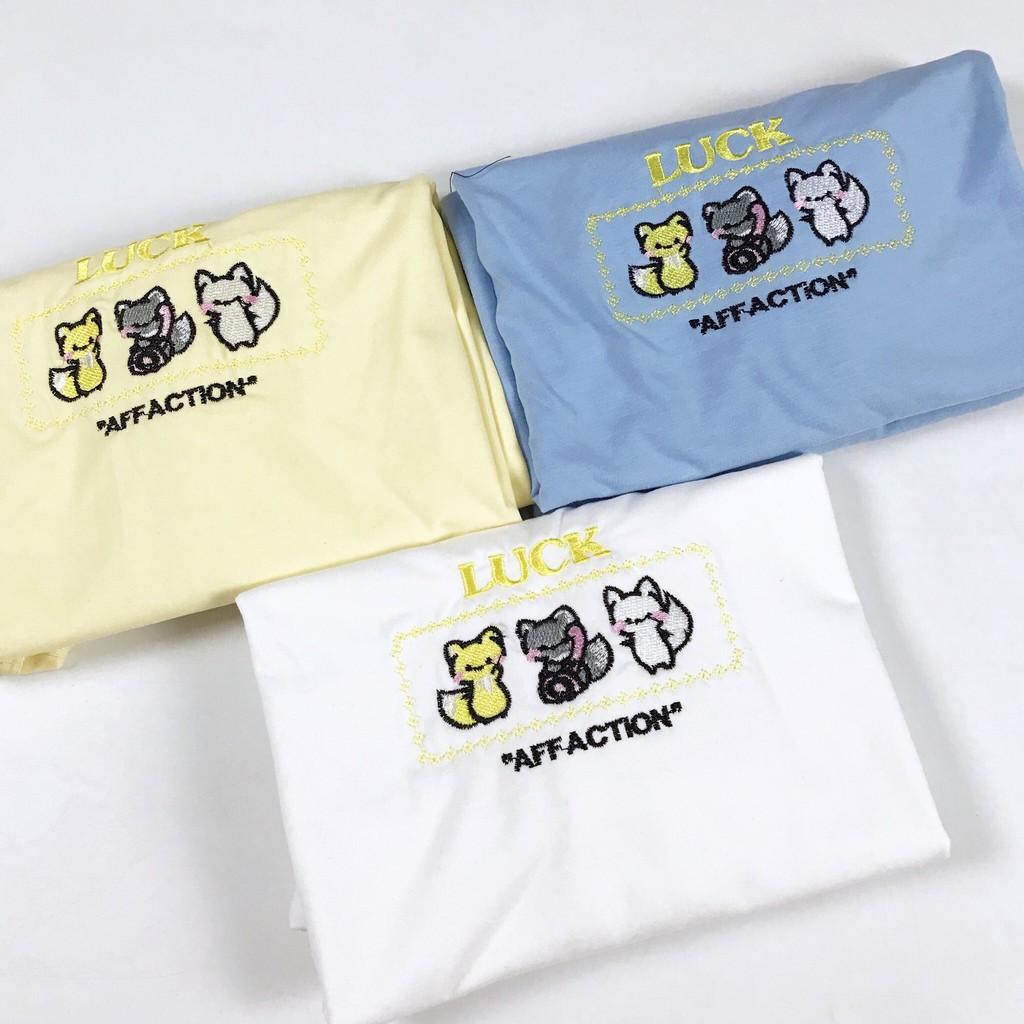 Áo thun tay ngắn Unisex - 3 chú mèo