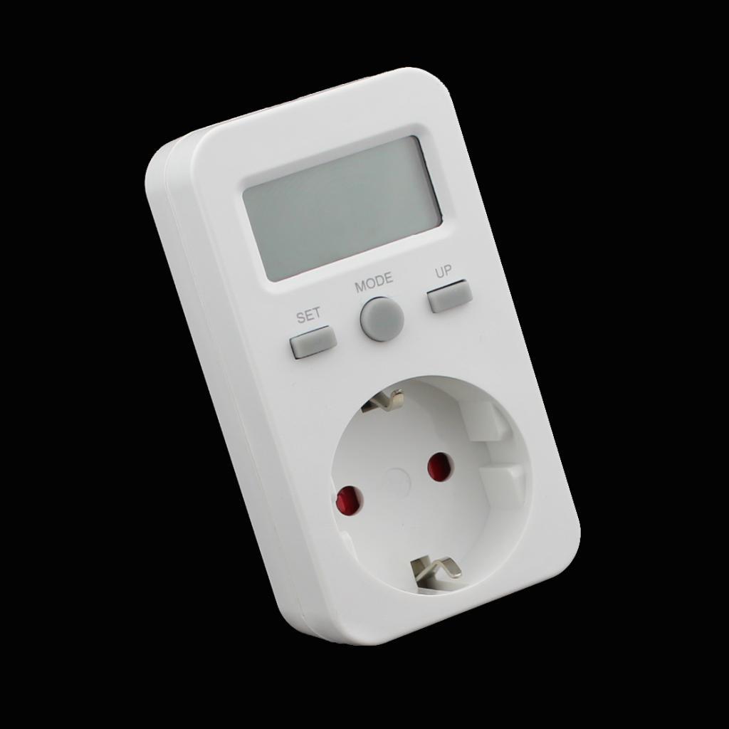Meter Watt Meter LCD Monitor KWH Electricity EU