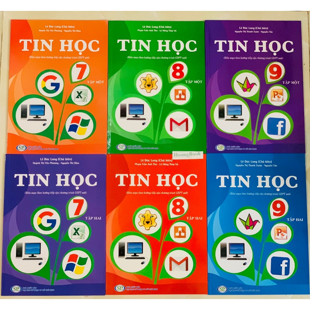 Sách - Combo Tin học Lớp 9 - Tập 1 + 2 (KP)