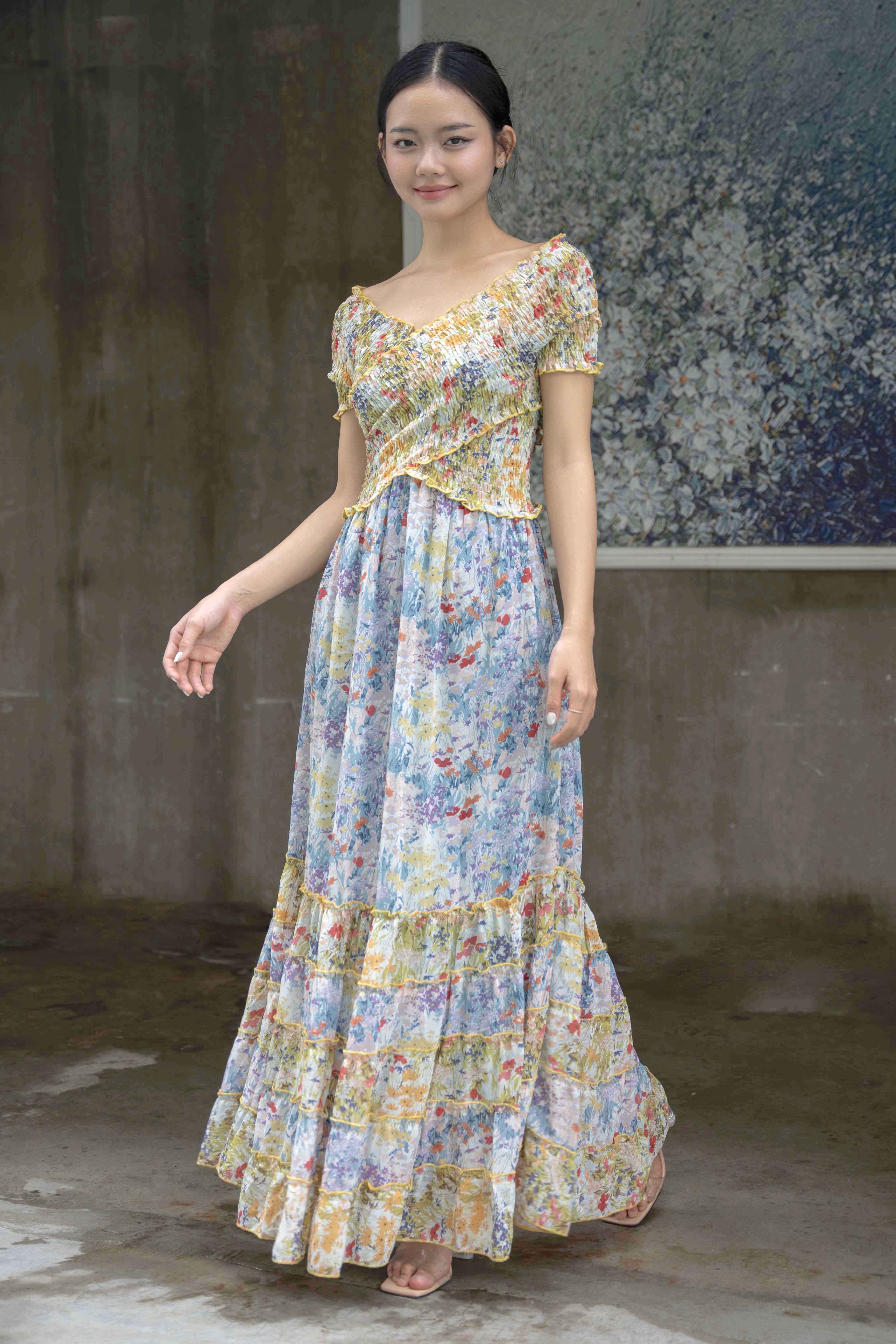 Maxi Cotton Cao Cấp Luna Llena