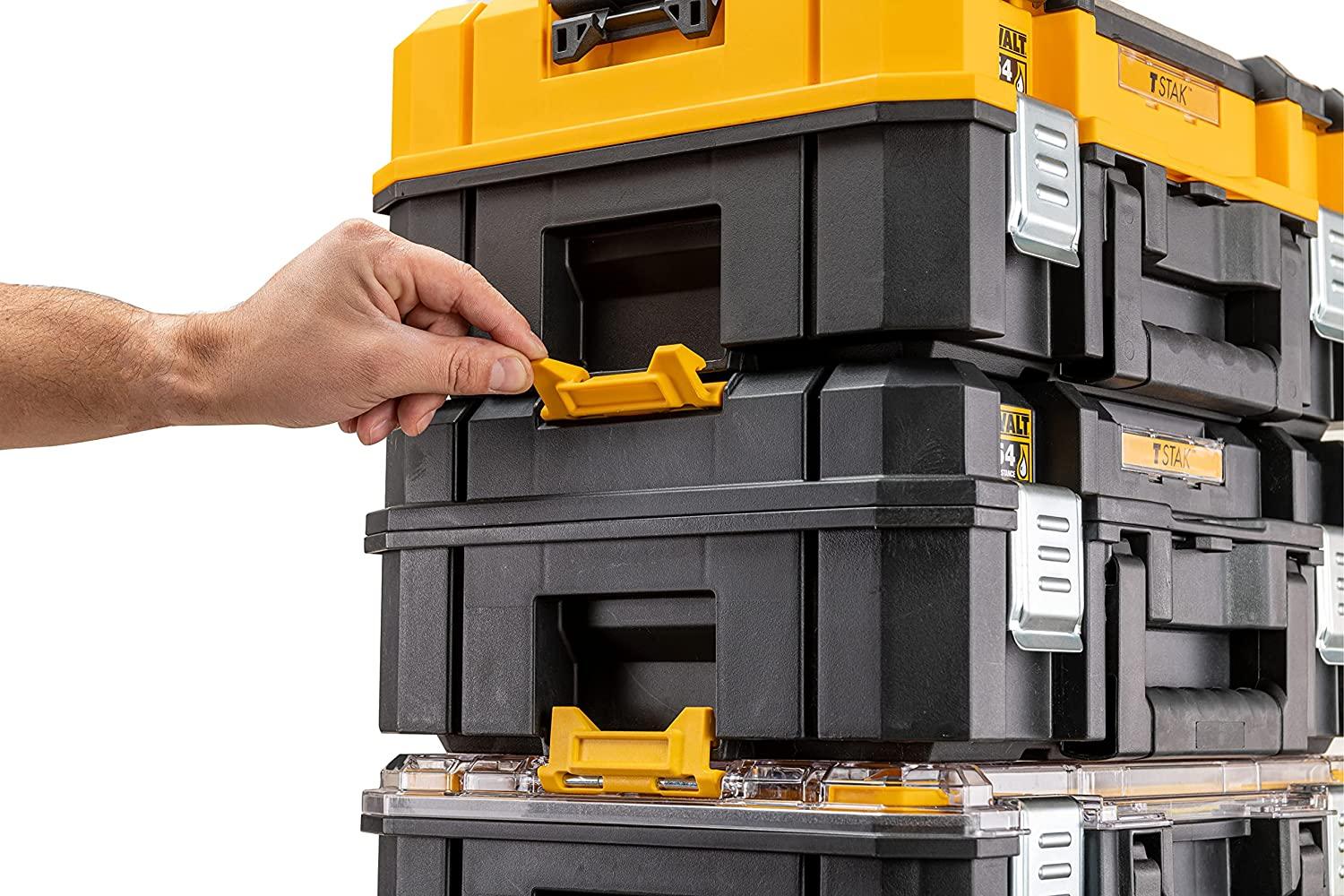 THÙNG ĐỒ NGHỀ T-STAK (440X 337X119)MM DEWALT DWST82968-1 - HÀNG CHÍNH HÃNG