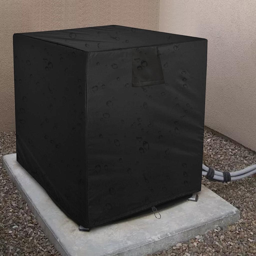 2 Piece Window Air Conditioner Cover Heavy Duty for Outdoor Protection