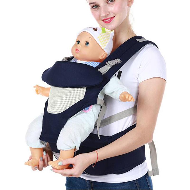 Ergonomic Em Bé Sơ Sinh Kid Cho Bé Hipseat Sling Mặt Trước Kangaroo Quấn Bé Tàu Sân Bay Cho Du Lịch Cho Bé 0-36 tháng