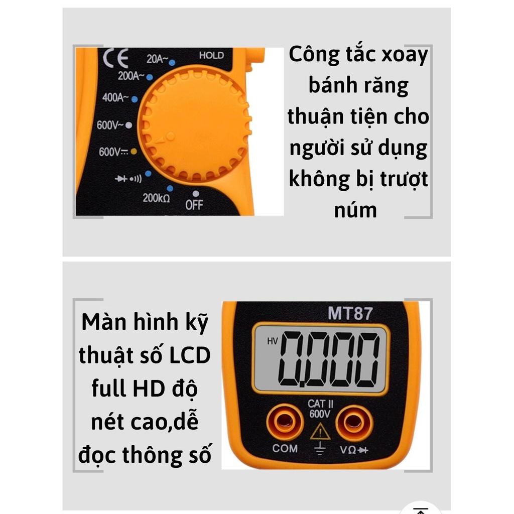 Đồng hồ ampe kìm kẹp dòng điện Đo Tụ,Tần Số, Nhiệt Độ Dòng Điện, Điện Áp, Điện Trở, Điện Dung,đồng hồ kẹp dòng