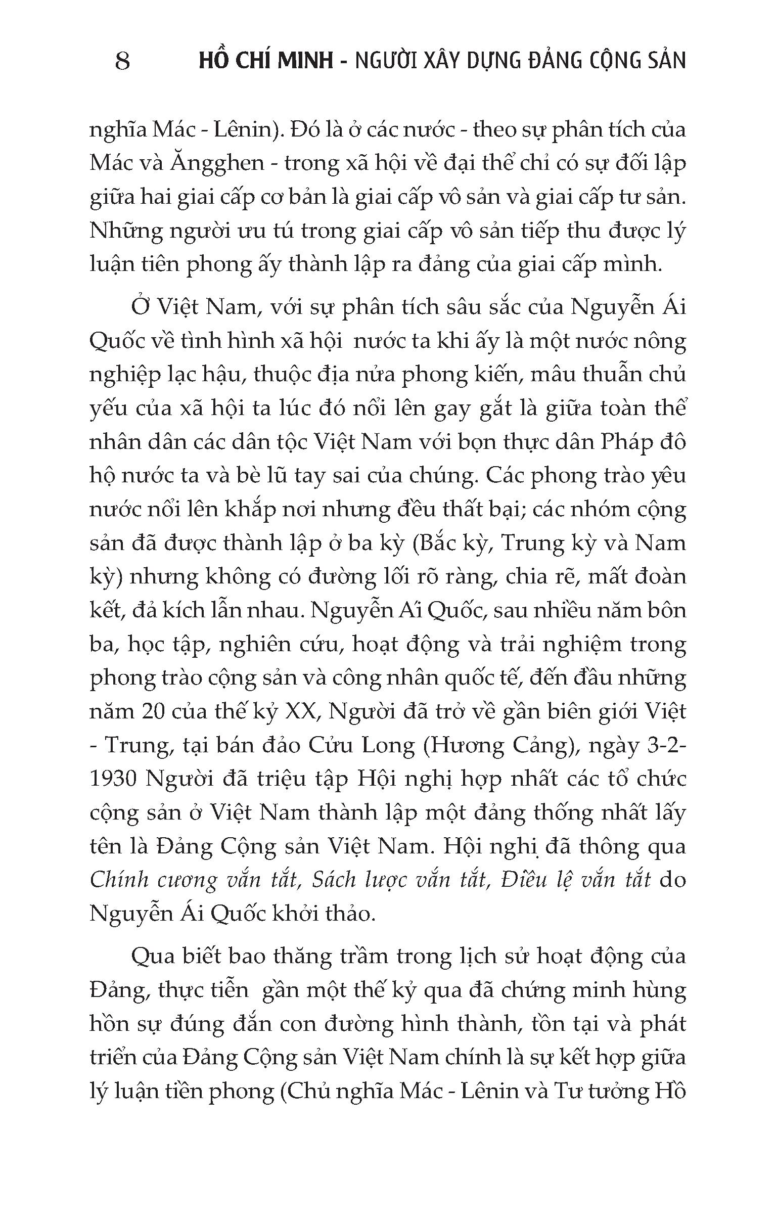 Hồ Chí Minh - Người Xây Dựng Đảng Cộng Sản và Chính Quyền Nhà Nước Kiểu Mới Việt Nam