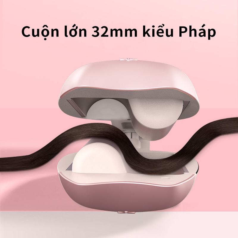 Máy Uốn Tóc Ion Âm Cầm Tay Mini Điện Tử Jung Su Korea